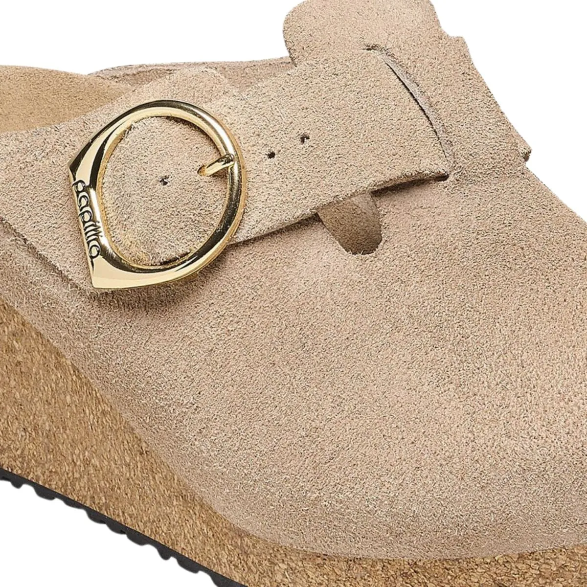 Birkenstock Damen Fanny Warm Sand Wildleder Leder