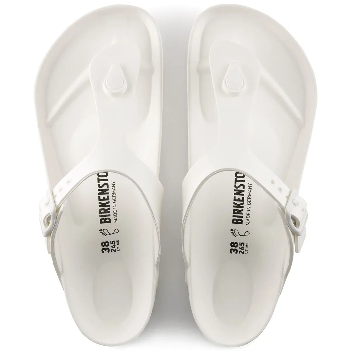 Birkenstock Damen Gizeh Essentials EVA Weiß