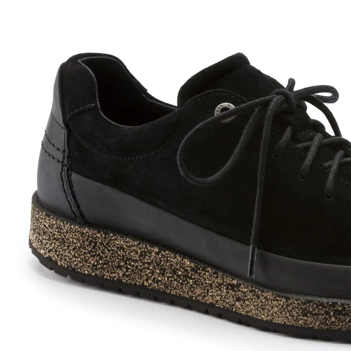 Birkenstock Damen Honnef Low Schwarz Wildleder