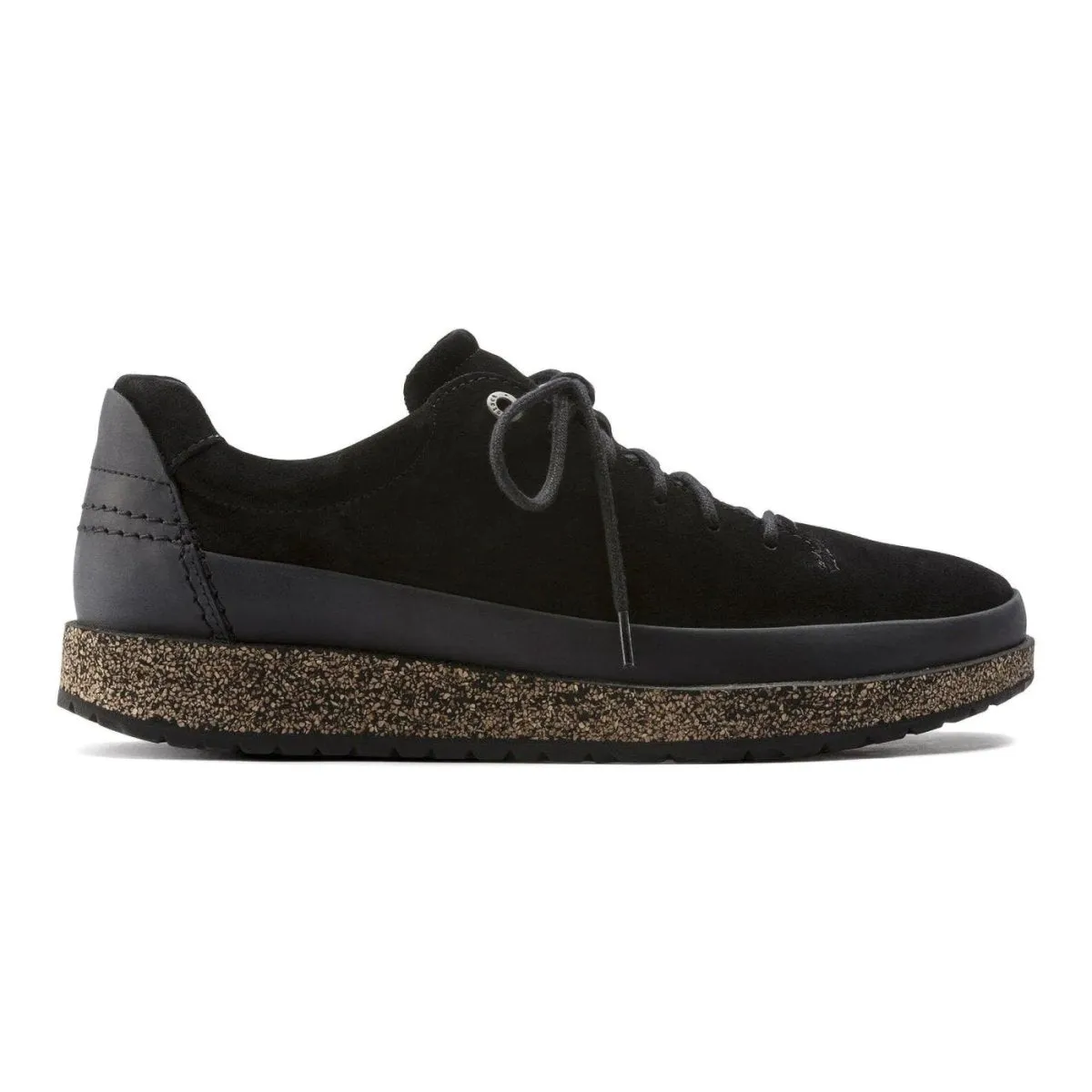 Birkenstock Damen Honnef Low Schwarz Wildleder