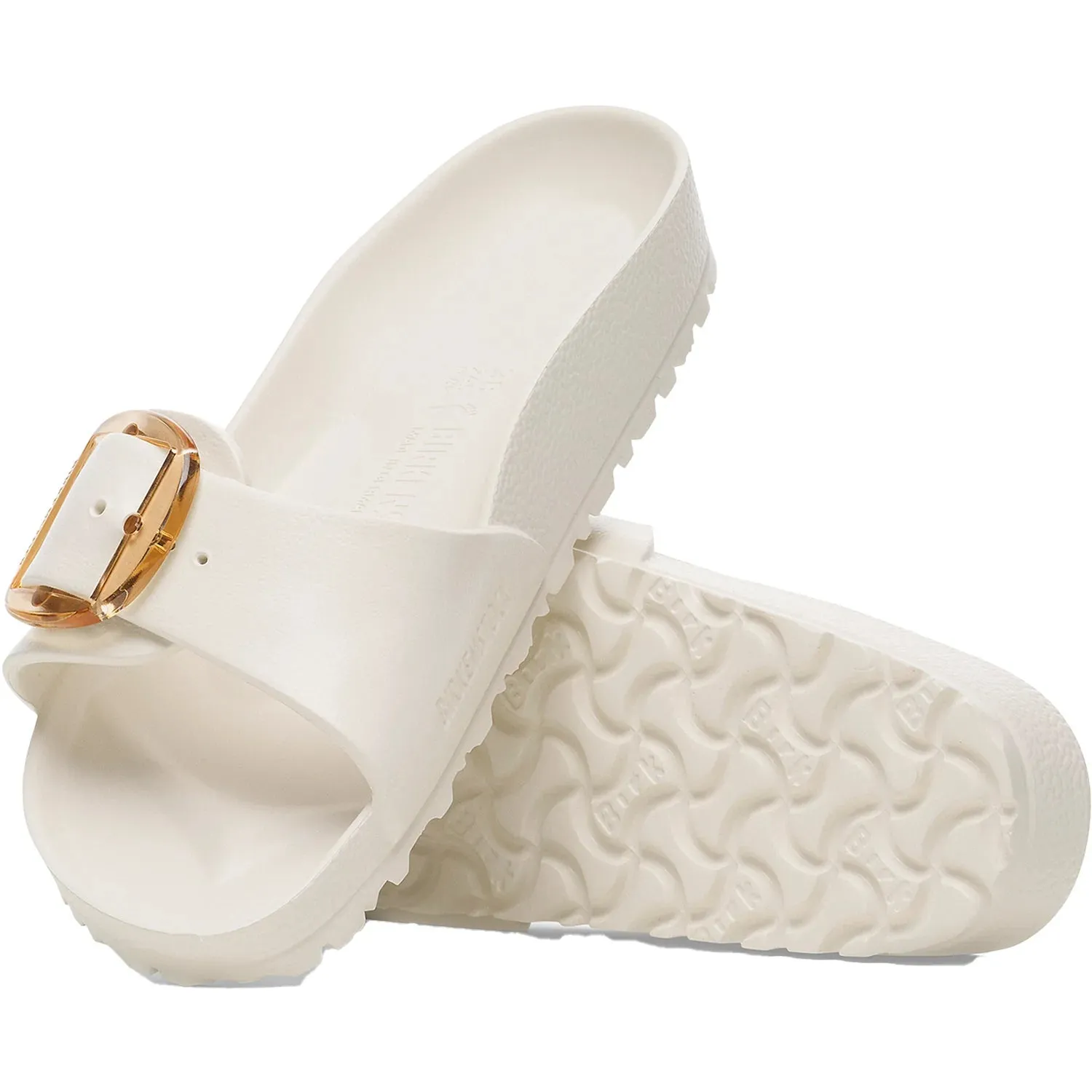 Birkenstock Damen Madrid Big Buckle EVA Sandale in Eierschale