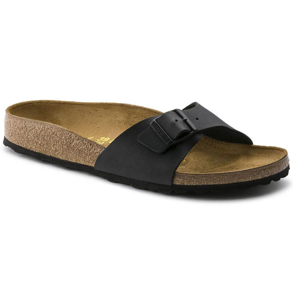 Birkenstock Damen Madrid Birko-Flor Schwarz
