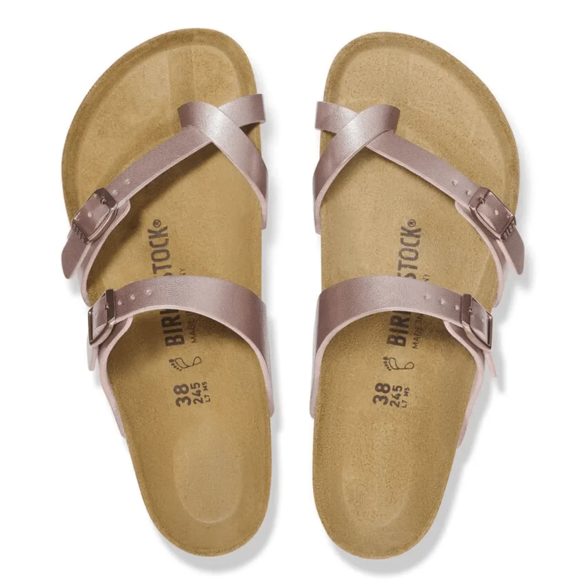 Birkenstock Damen Mayari Birko-Flor Kupfer