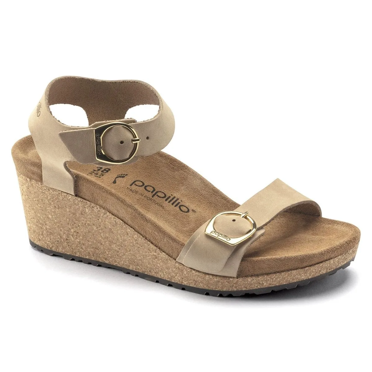 Birkenstock Damen Soley Sandcastle Nubuck
