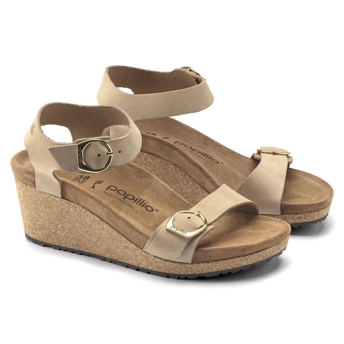 Birkenstock Damen Soley Sandcastle Nubuck