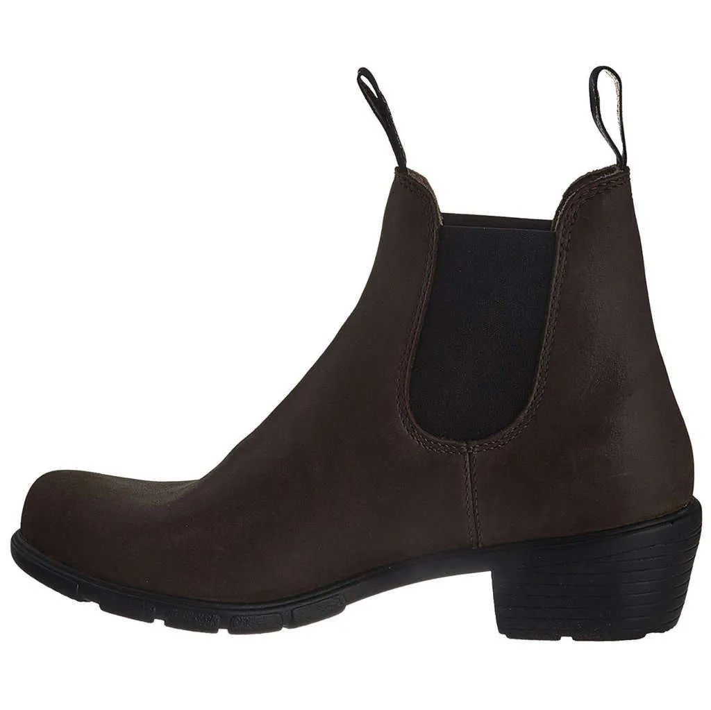 Blundstone 1673 Wasserdichte Leder Chelsea-Stiefel mit Absatz für Damen
