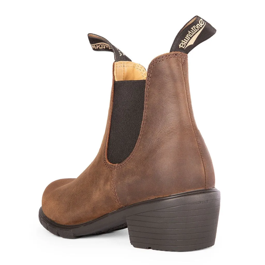 Blundstone 1673 - Damen-Serie Absatz Antik Braun