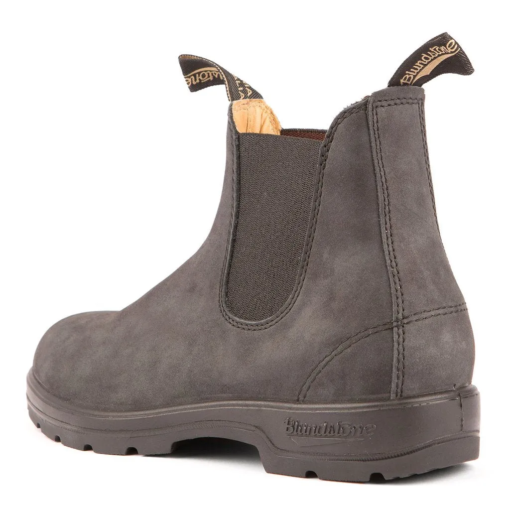 Blundstone 587 - Klassische rustikale schwarze Ausführung mit Lederfutter