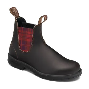 Blundstone Original Braun mit Karomuster