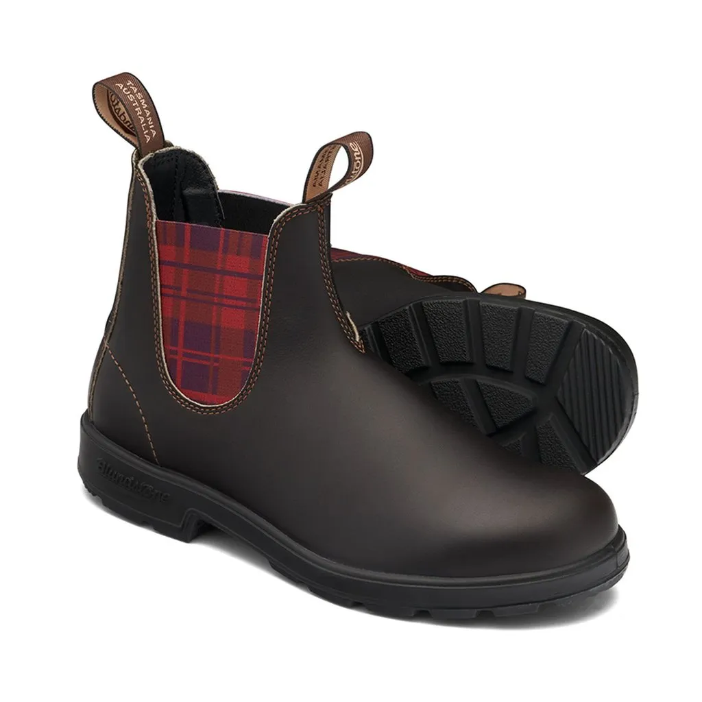 Blundstone Original Braun mit Karomuster