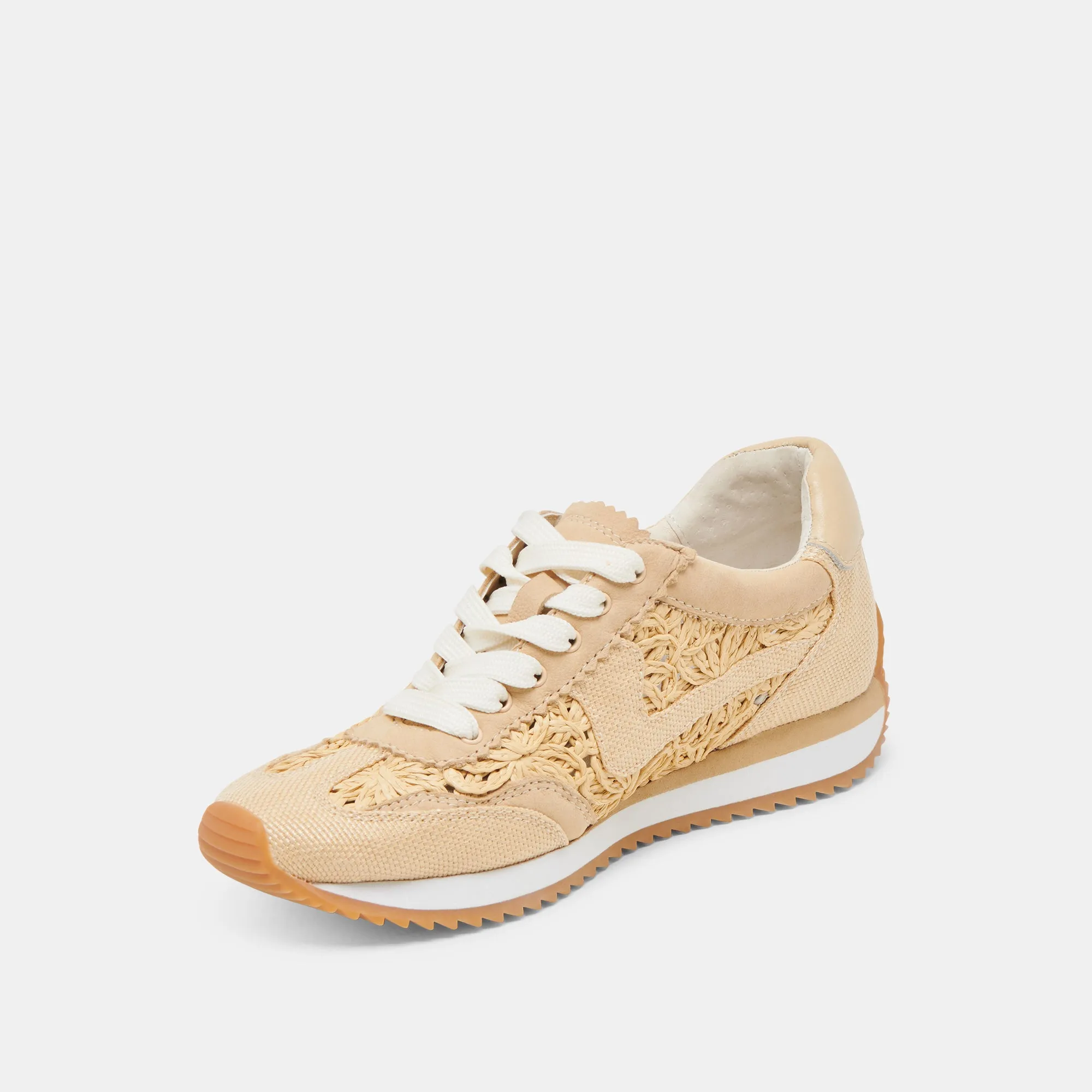 B.NTCD SNEAKERS LT NATUR MACRAMÉ