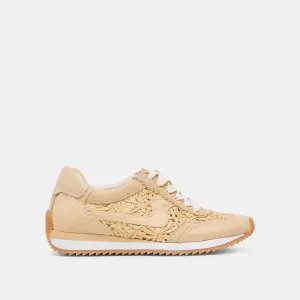 B.NTCD SNEAKERS LT NATUR MACRAMÉ