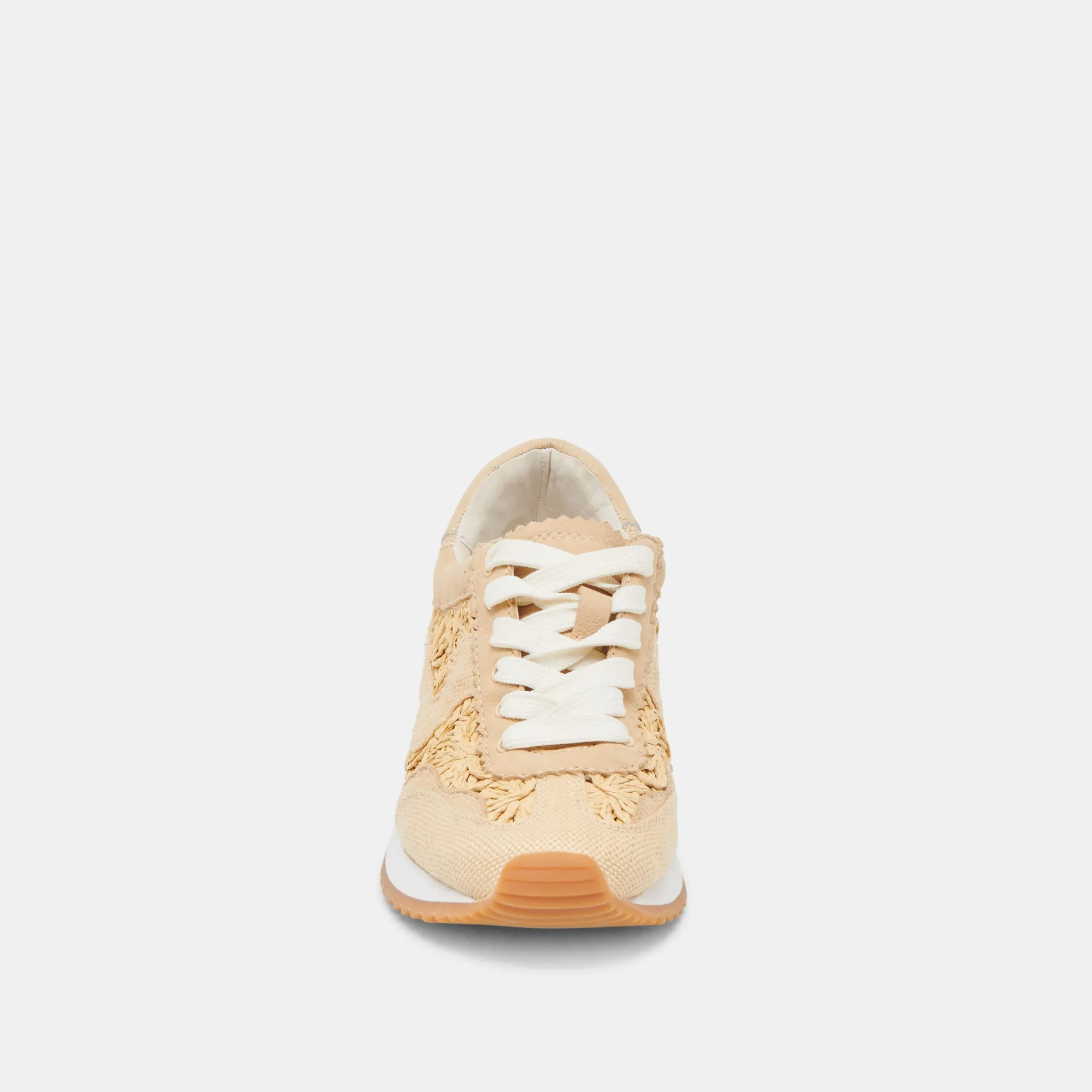 B.NTCD SNEAKERS LT NATUR MACRAMÉ