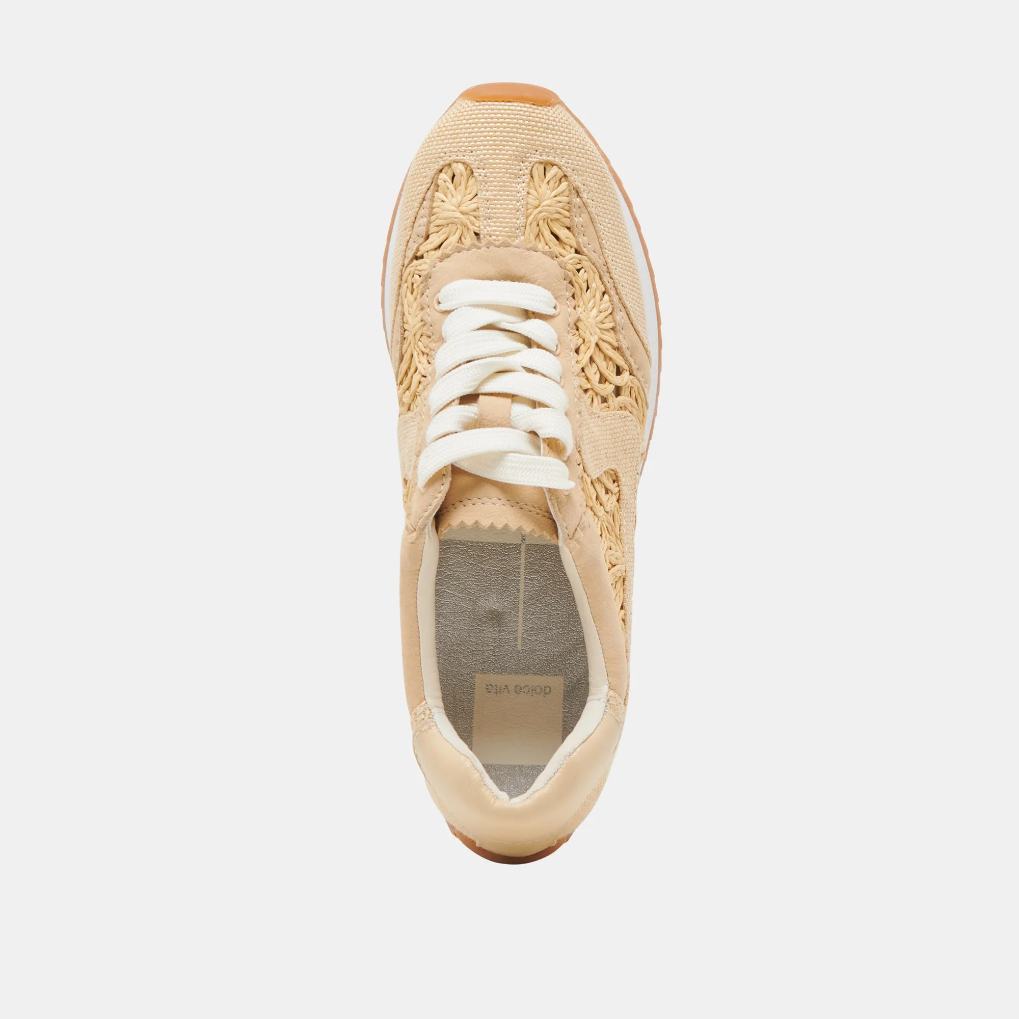 B.NTCD SNEAKERS LT NATUR MACRAMÉ