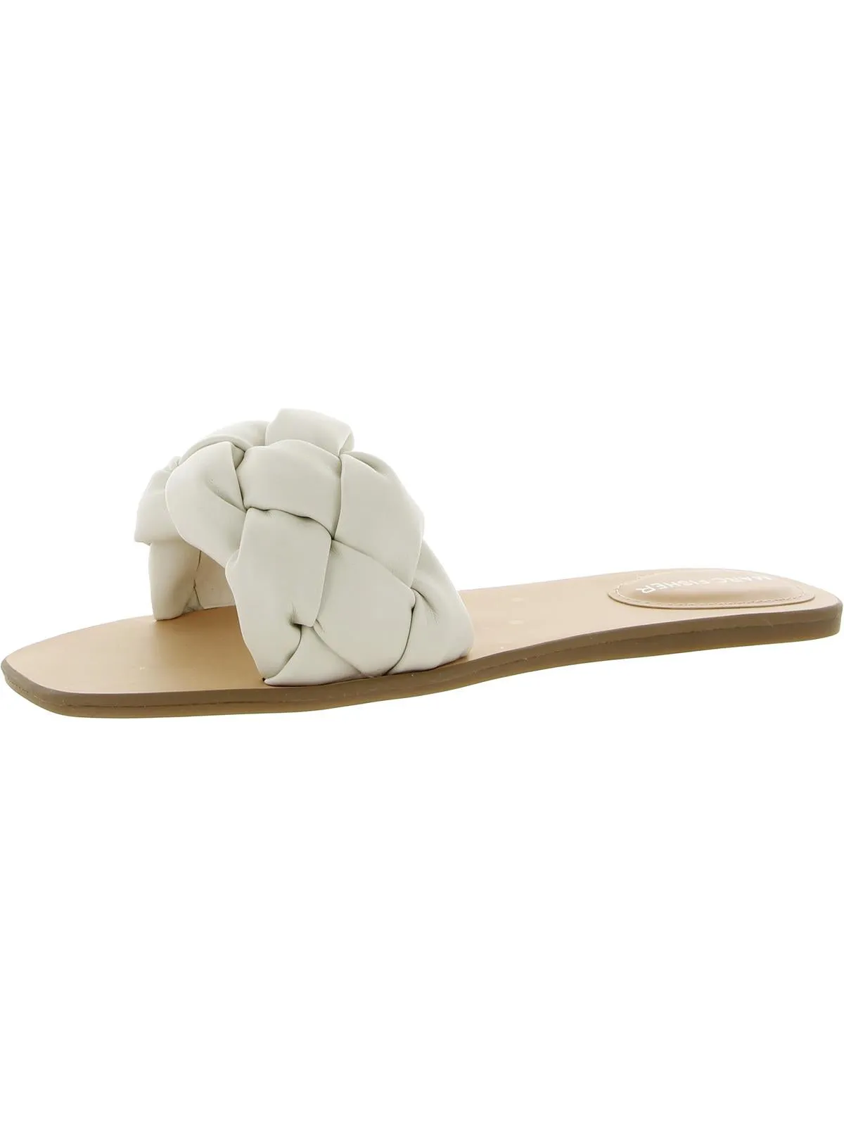 Bolier Damen Kunstleder Geflochtene Slide Sandalen ecco Schuhe