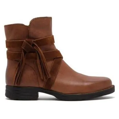 BORN PERL STIEFEL BRAUN/ROST - ENDVerkauf!