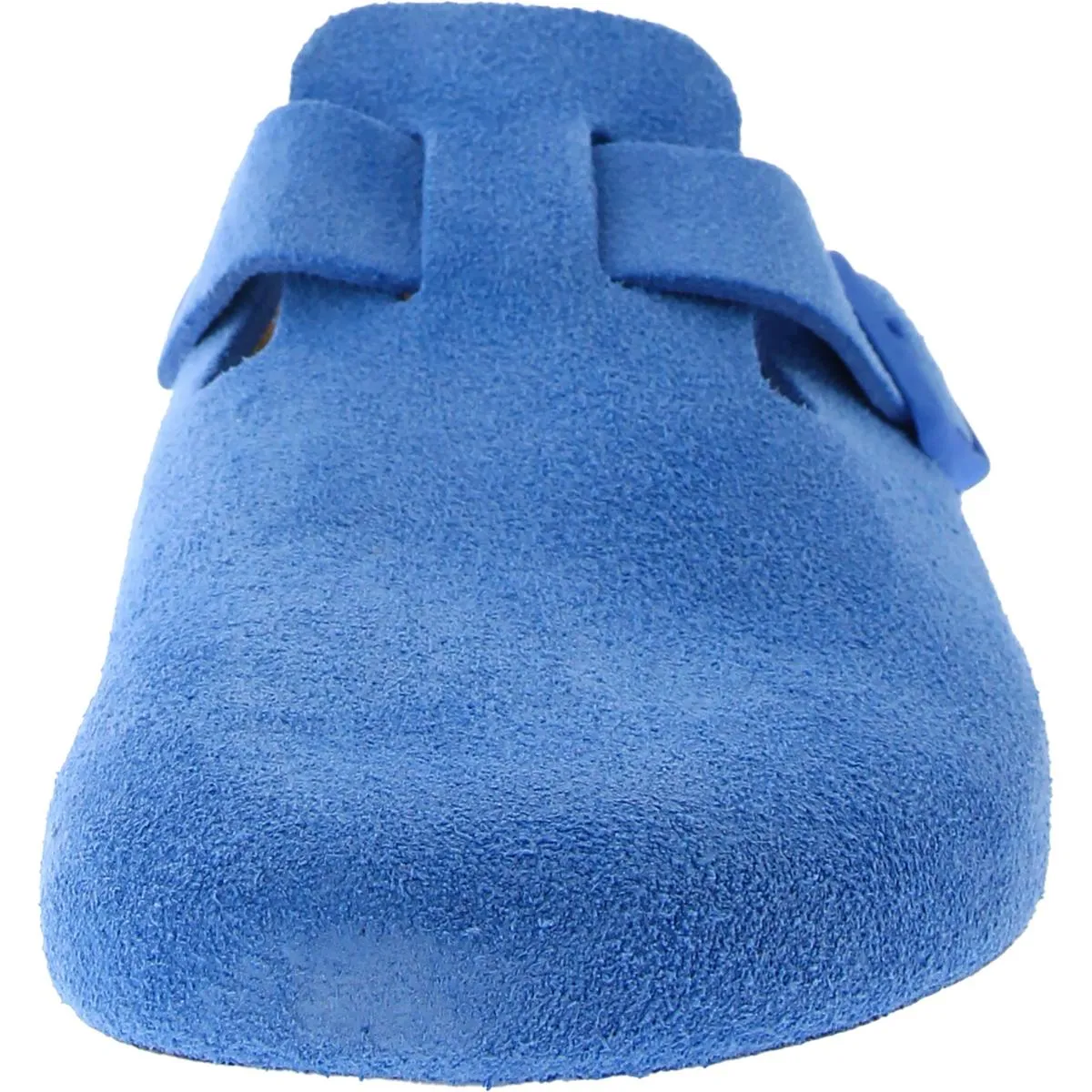 Boston BS Damen Leder Pantoffeln mit verstellbarem Riemen