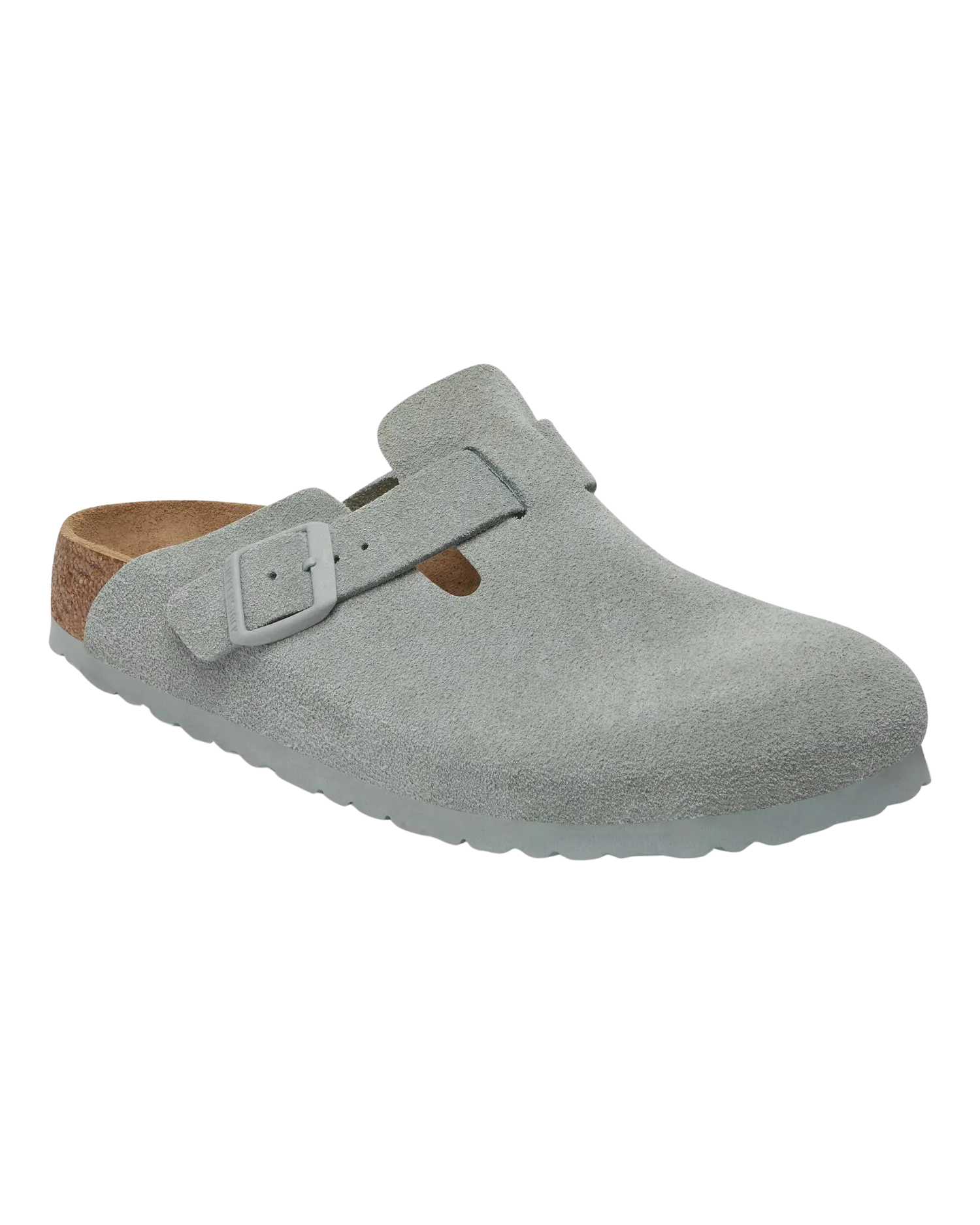 Boston Wildleder Sandalen in Reinem Salbei