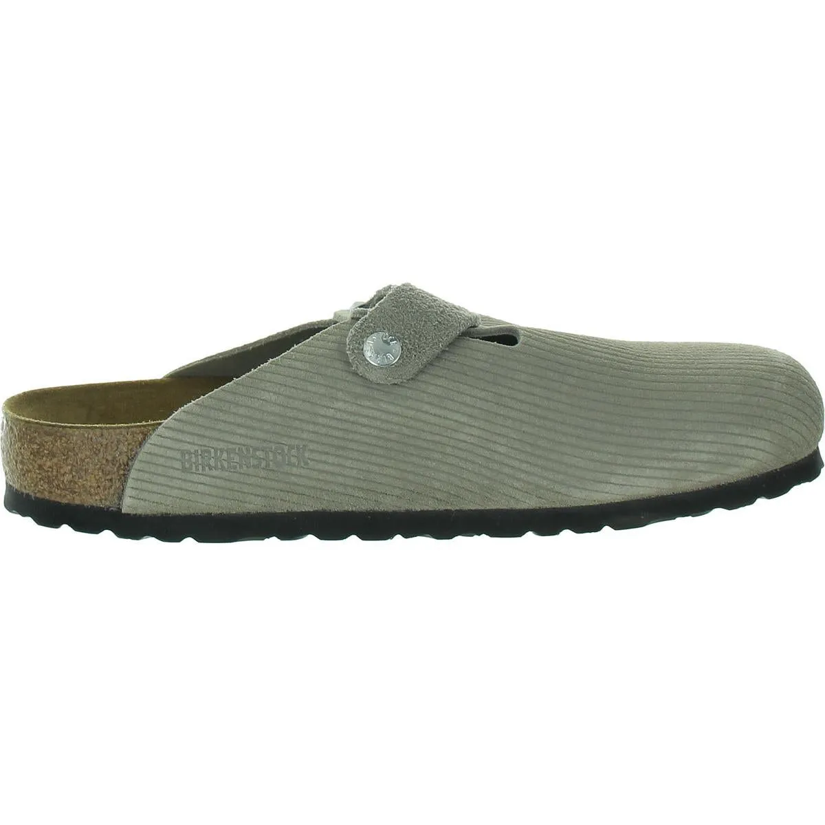 Boston Damen Leder Clogs