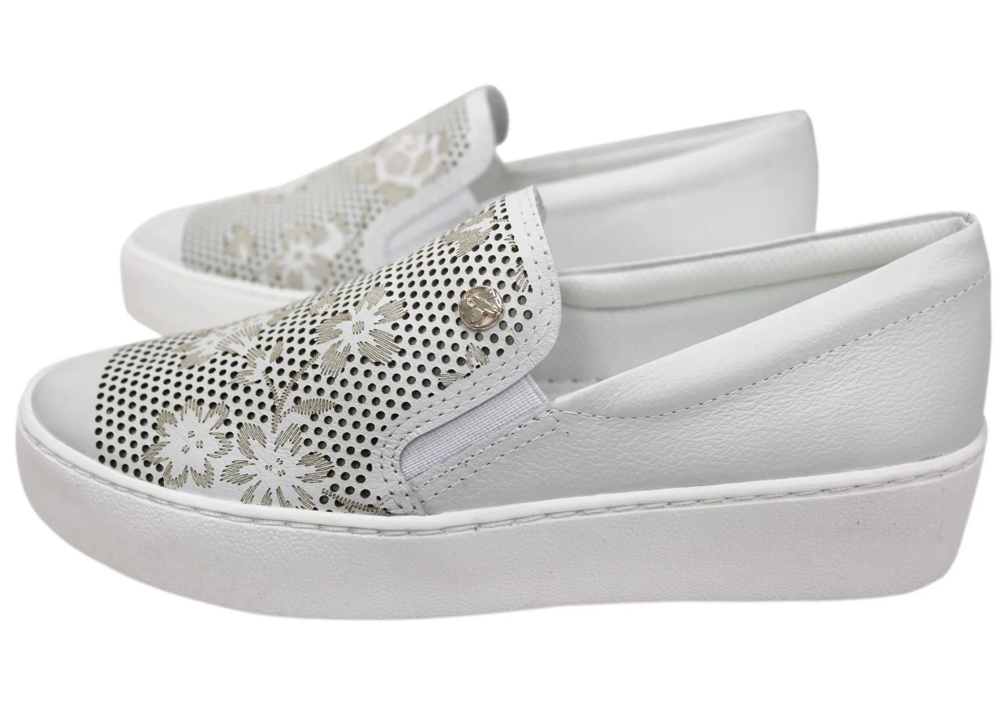 Bottero Evelania Damen Komfort Ledercasualschuhe Hergestellt in Brasilien Bottero Schuhe