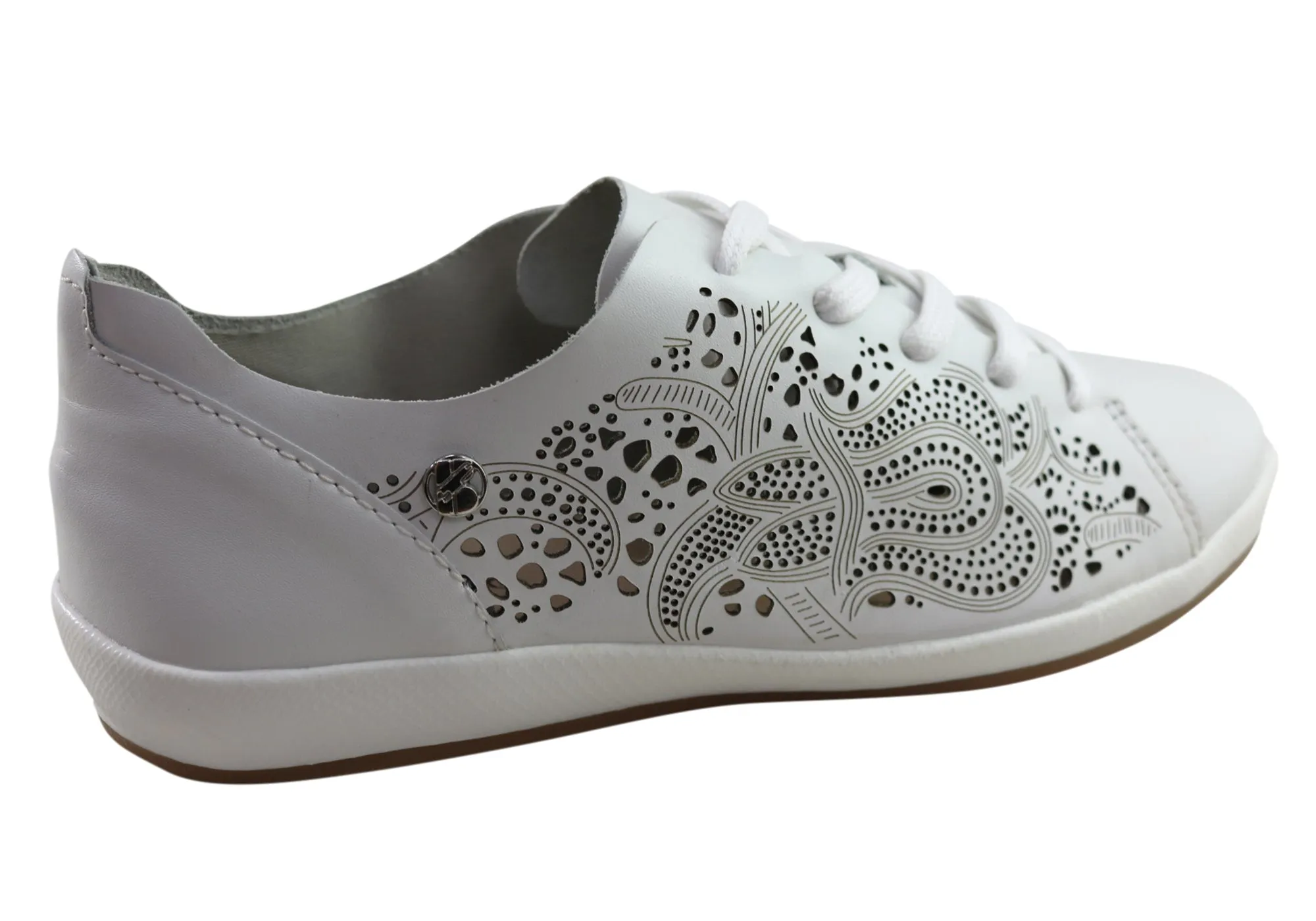 Bottero Josie Damen Bequeme Leder Freizeitschuhe Hergestellt in Brasilien Bottero Schuhe