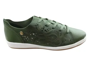 Bottero Josie Damen Bequeme Leder Freizeitschuhe Hergestellt in Brasilien Bottero Schuhe