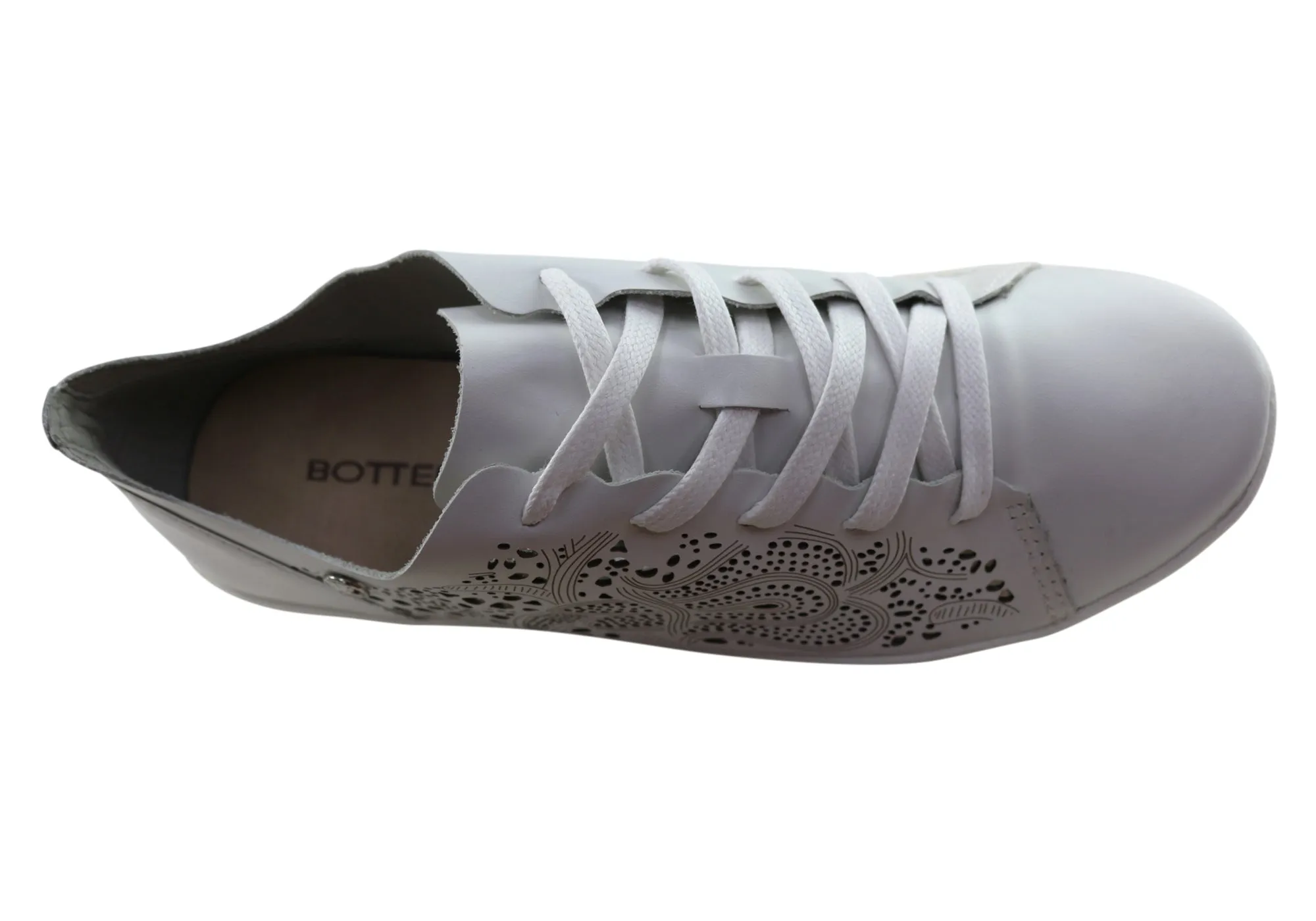 Bottero Josie Damen Bequeme Leder Freizeitschuhe Hergestellt in Brasilien Bottero Schuhe