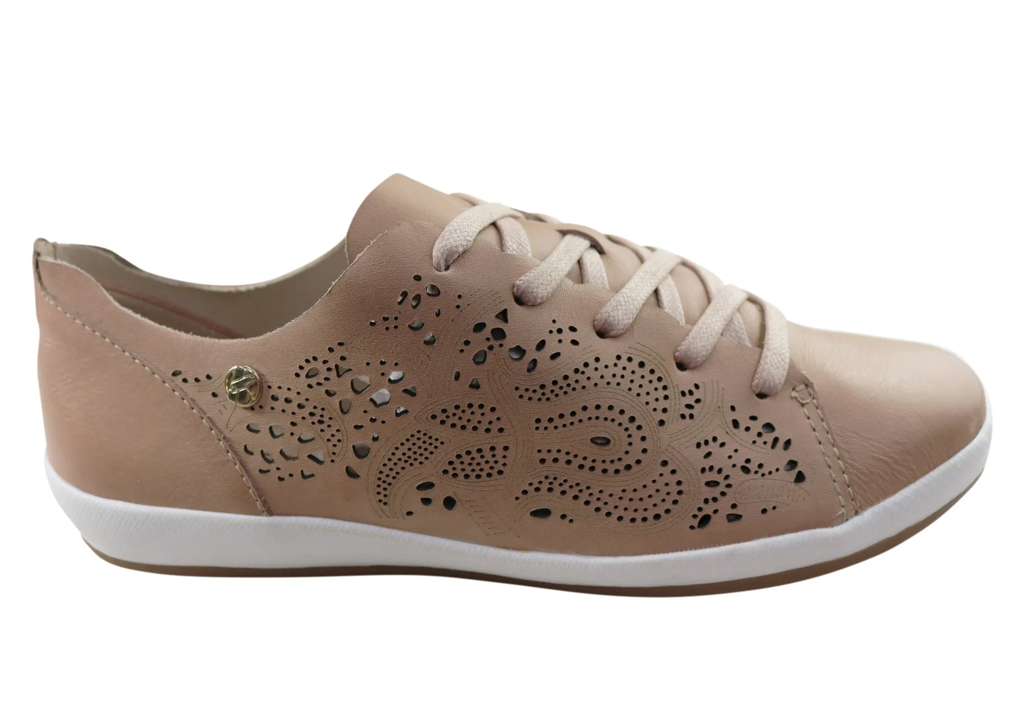 Bottero Josie Damen Bequeme Leder Freizeitschuhe Hergestellt in Brasilien Bottero Schuhe