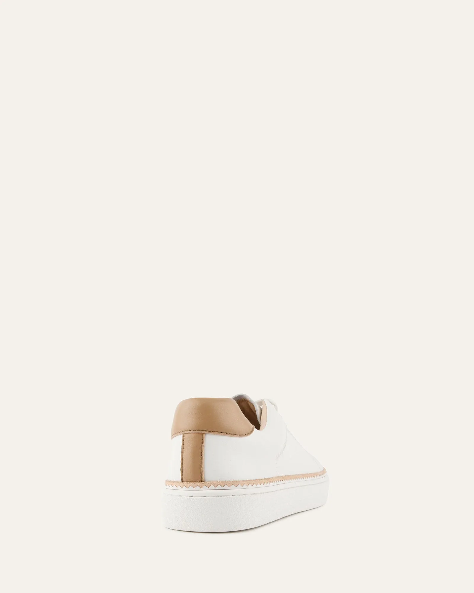 BRINLEY SNEAKER AUS WEIßEM LEDER