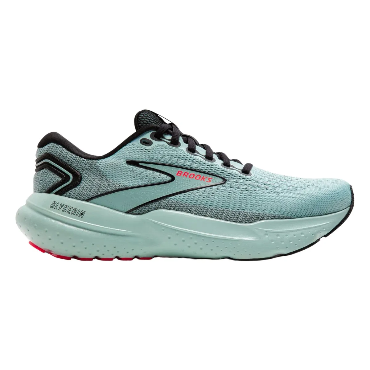Brooks Damen Glycerine 21 Wolke/Schwarz/Rosa