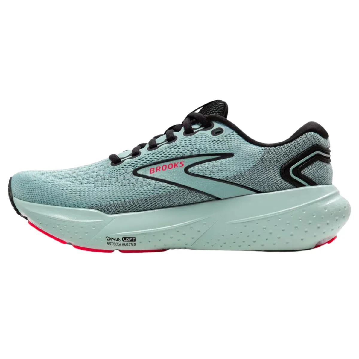Brooks Damen Glycerine 21 Wolke/Schwarz/Rosa