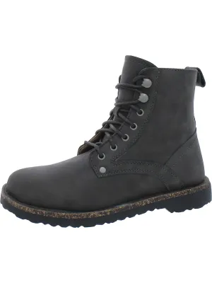 Bryson Damen Leder Kork Kampf- & Schnürstiefel