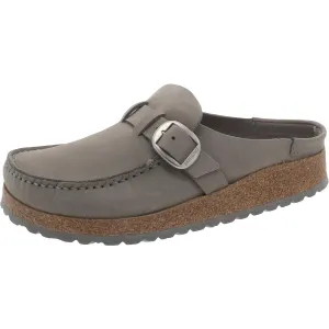 Buckley Damen Leder-Fußbett-Slides Sandalen