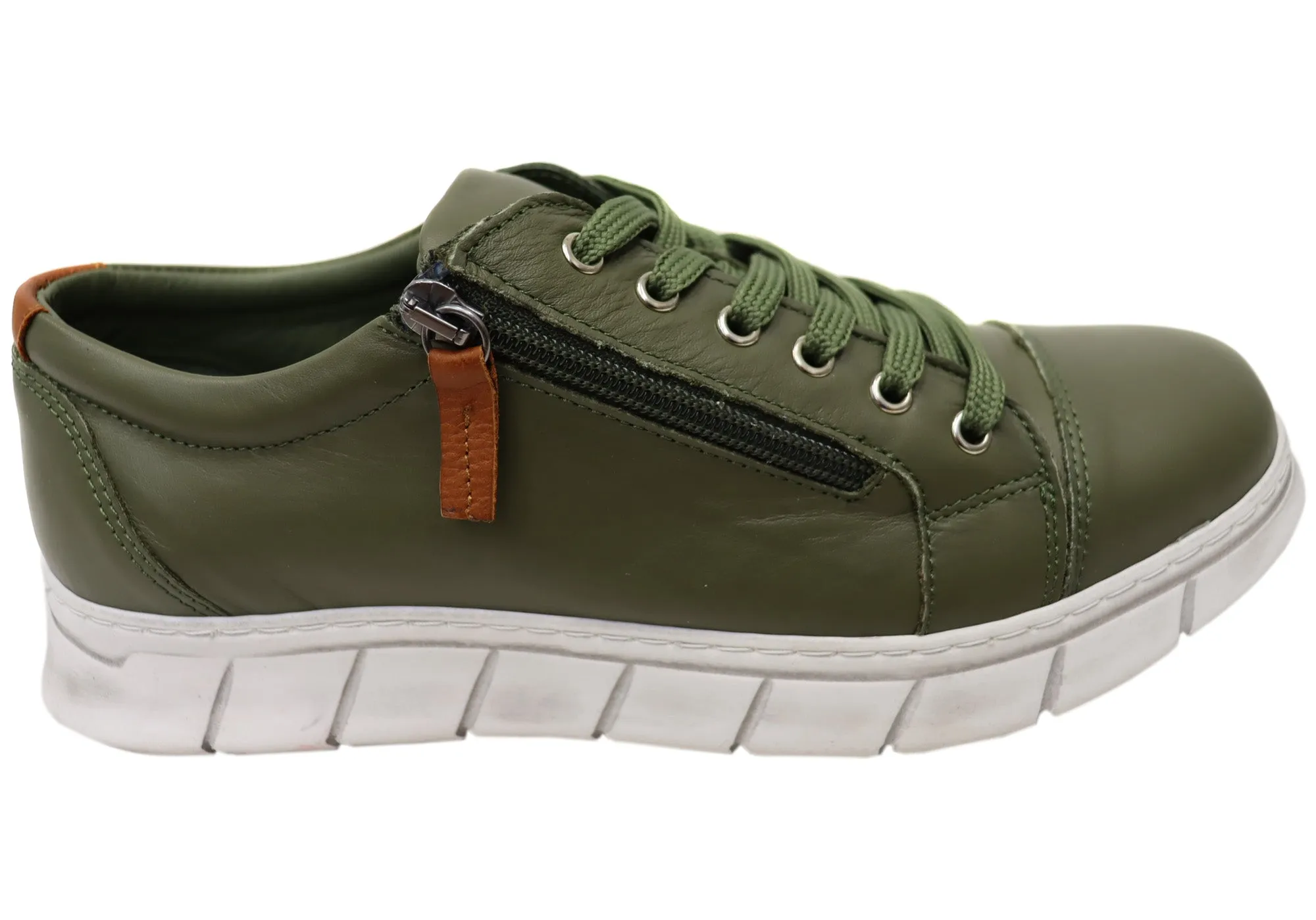 Cabello Comfort Unison Damen Leder Europäische Freizeitschuhe Cabello Comfort Schuhe