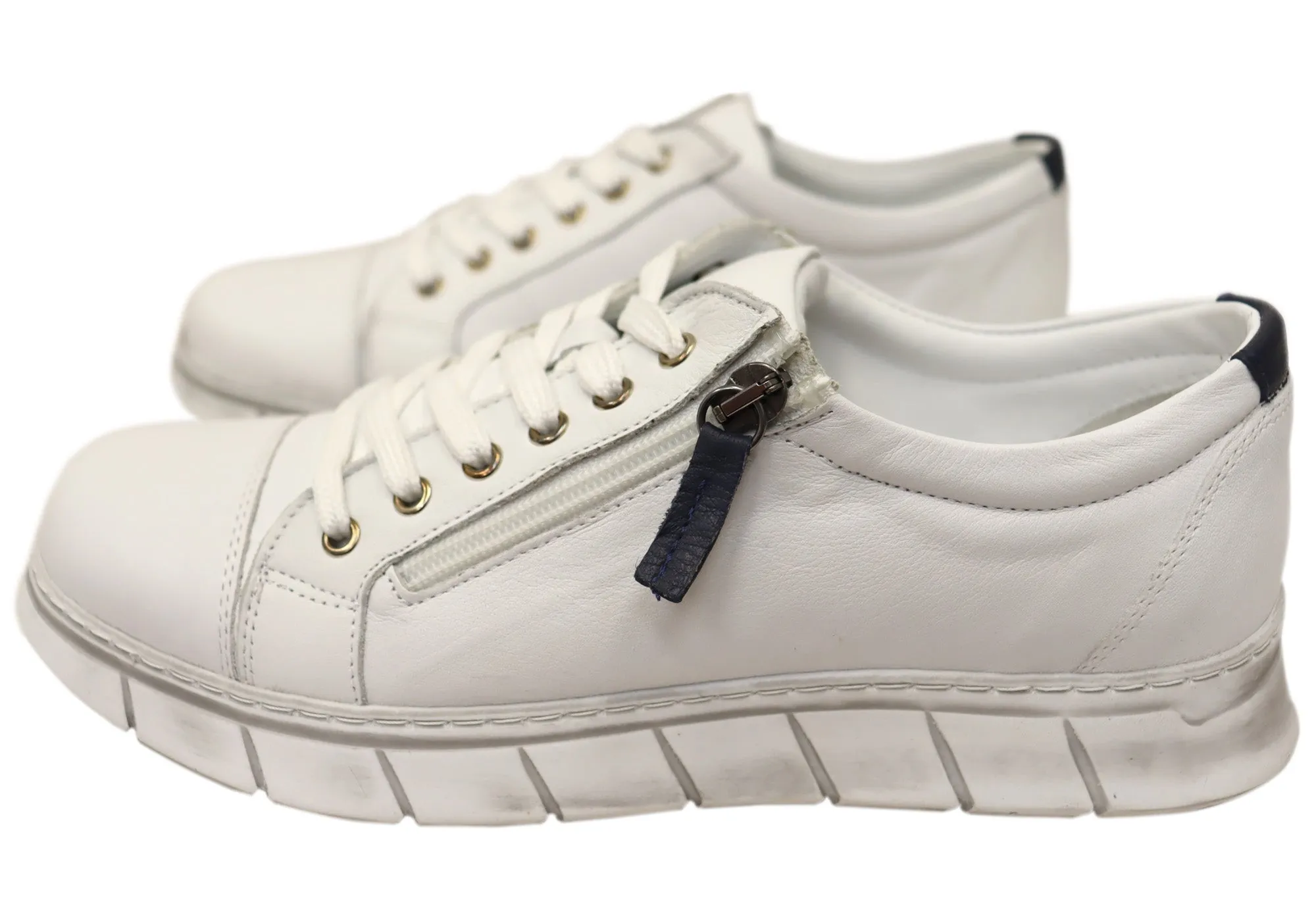 Cabello Comfort Unison Damen Leder Europäische Freizeitschuhe Cabello Comfort Schuhe