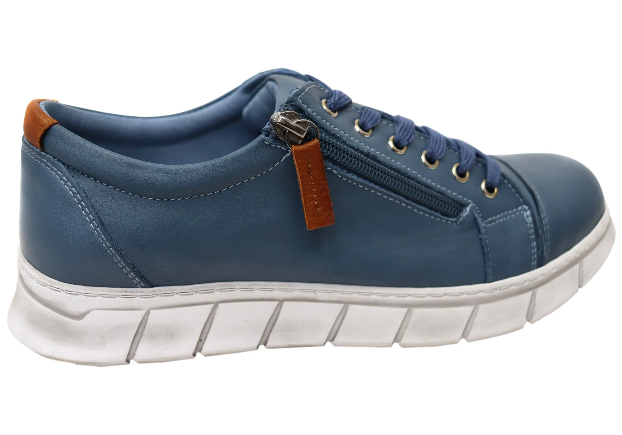 Cabello Comfort Unison Damen Leder Europäische Freizeitschuhe Cabello Comfort Schuhe