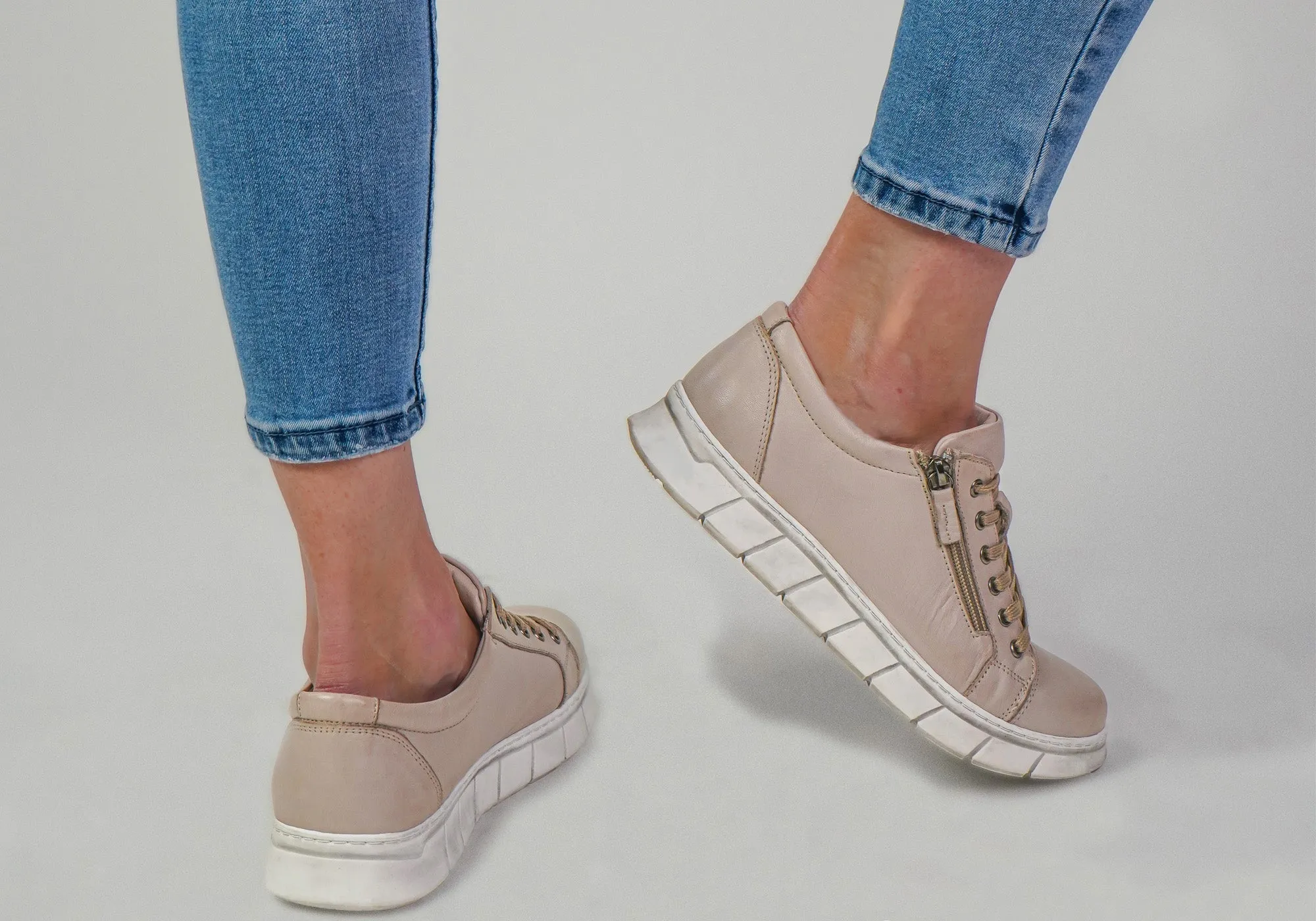 Cabello Comfort Unison Damen Leder Europäische Freizeitschuhe Cabello Comfort Schuhe