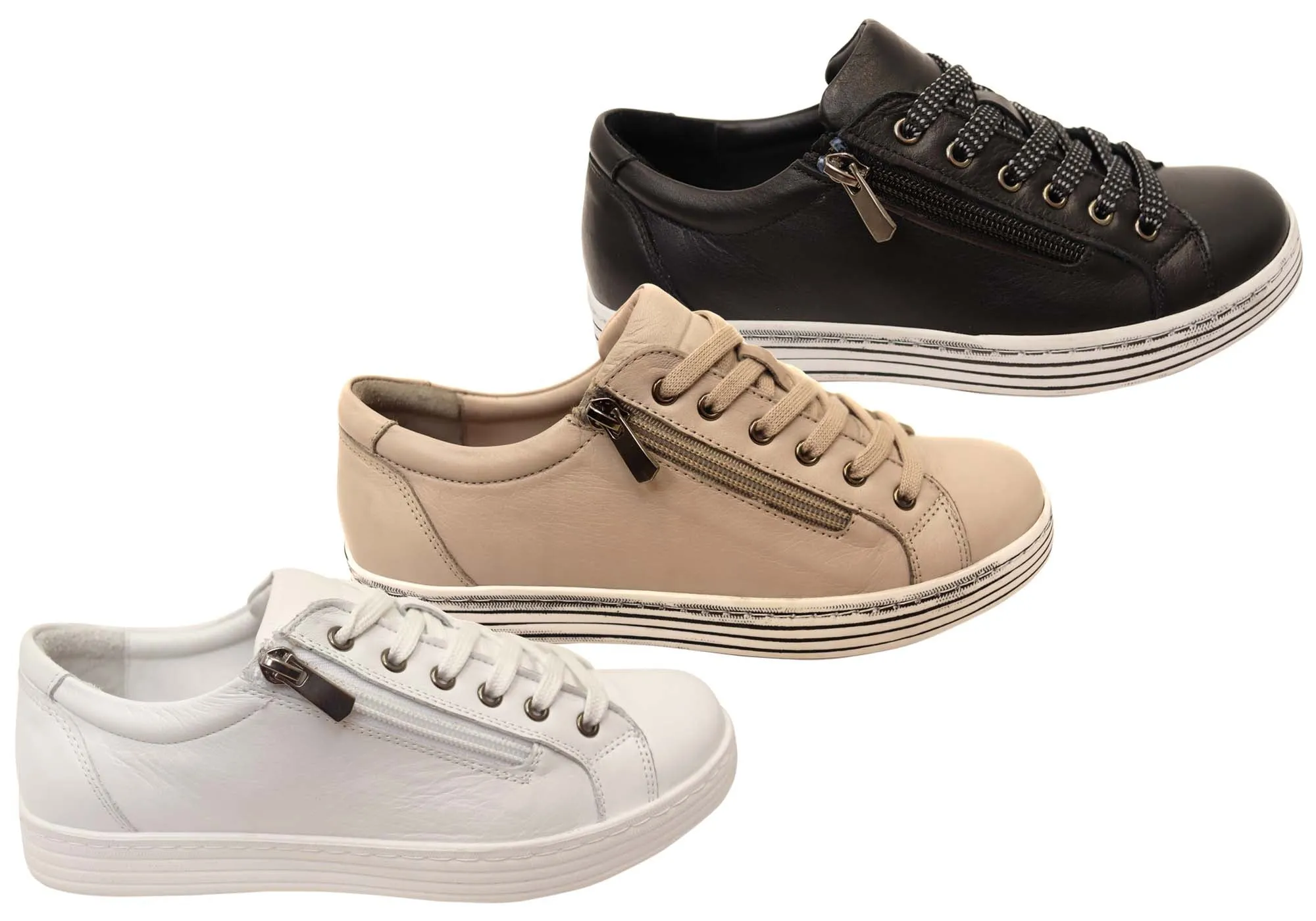 Cabello Comfort Unity Damen Lederschuhe Europäische Freizeitschuhe Cabello Comfort Schuhe