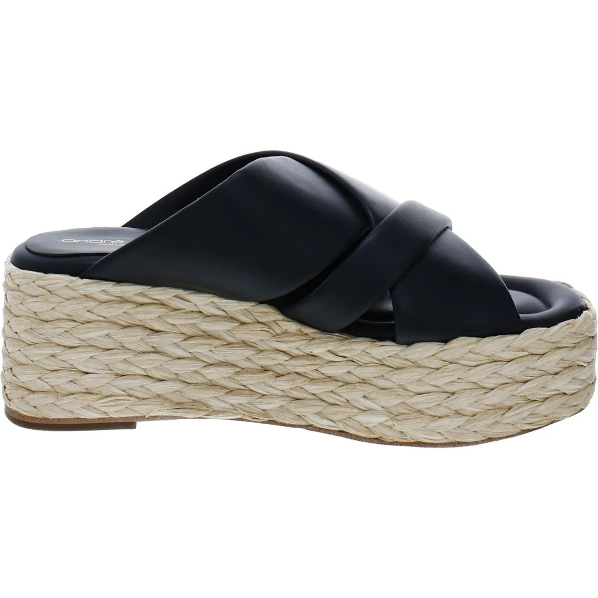Calesa Damen Leder Slip-On Plateau Sandalen ecco Schuhe