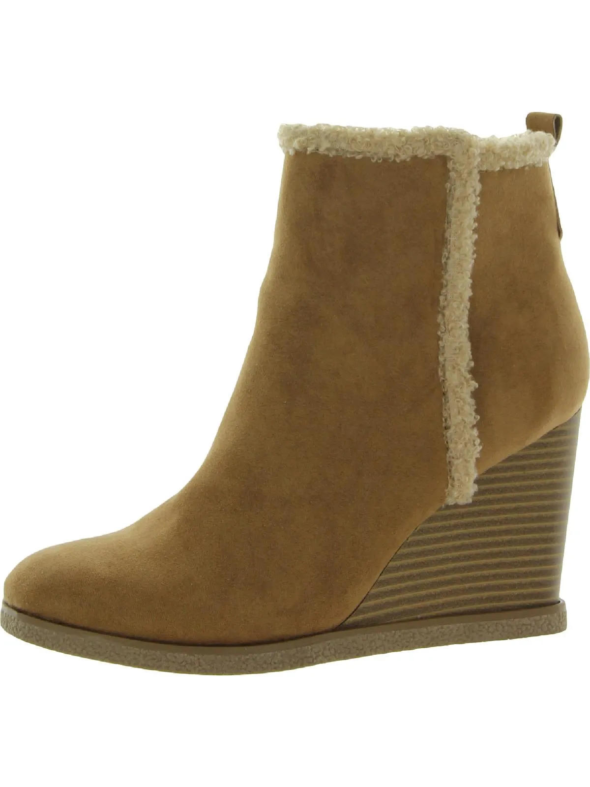 Camillia Damen Reißverschluss Plateau Keilabsatz Stiefel Ecco Schuhe