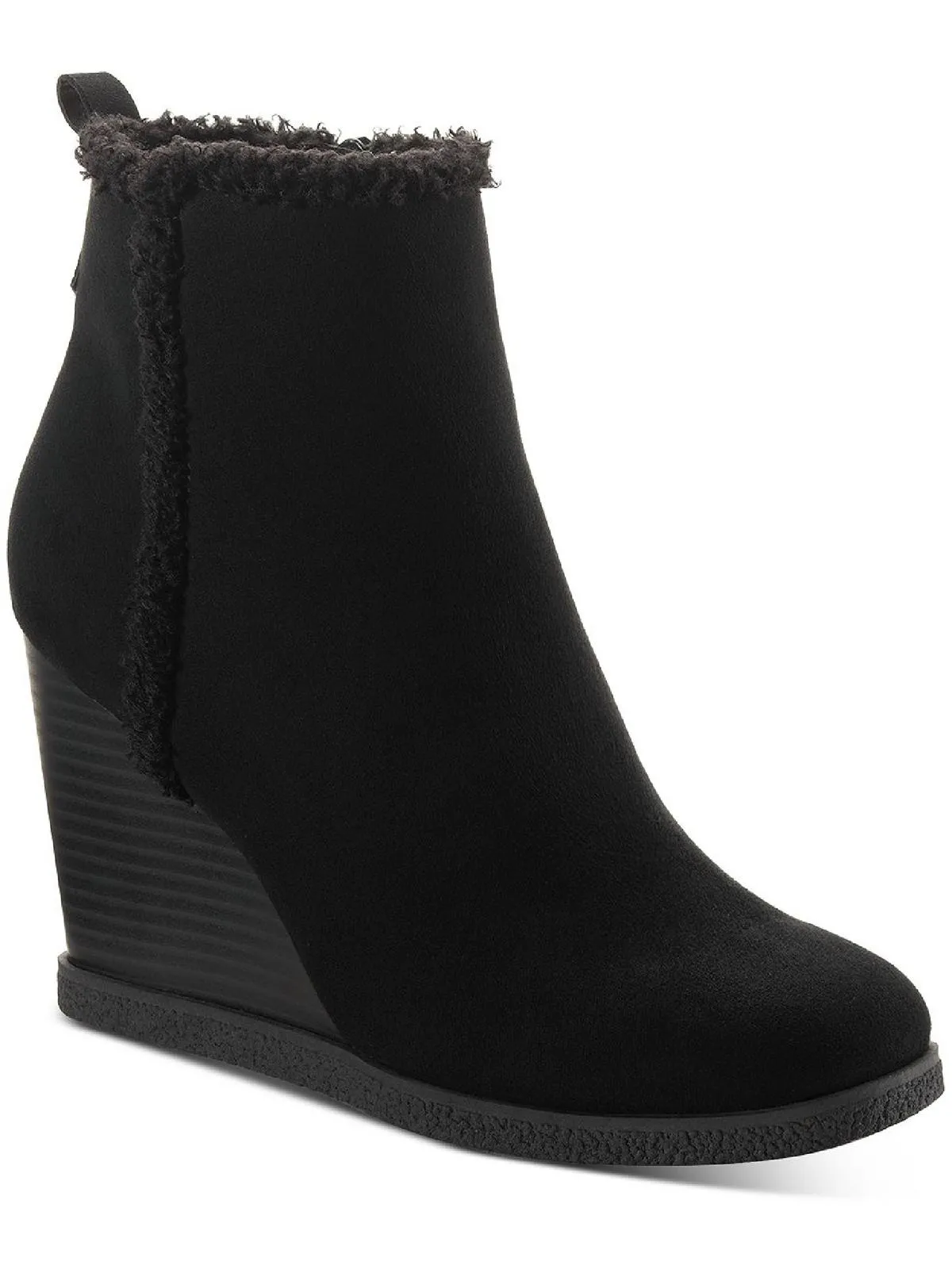 Camillia Damen Reißverschluss Plateau Keilabsatz Stiefel Ecco Schuhe