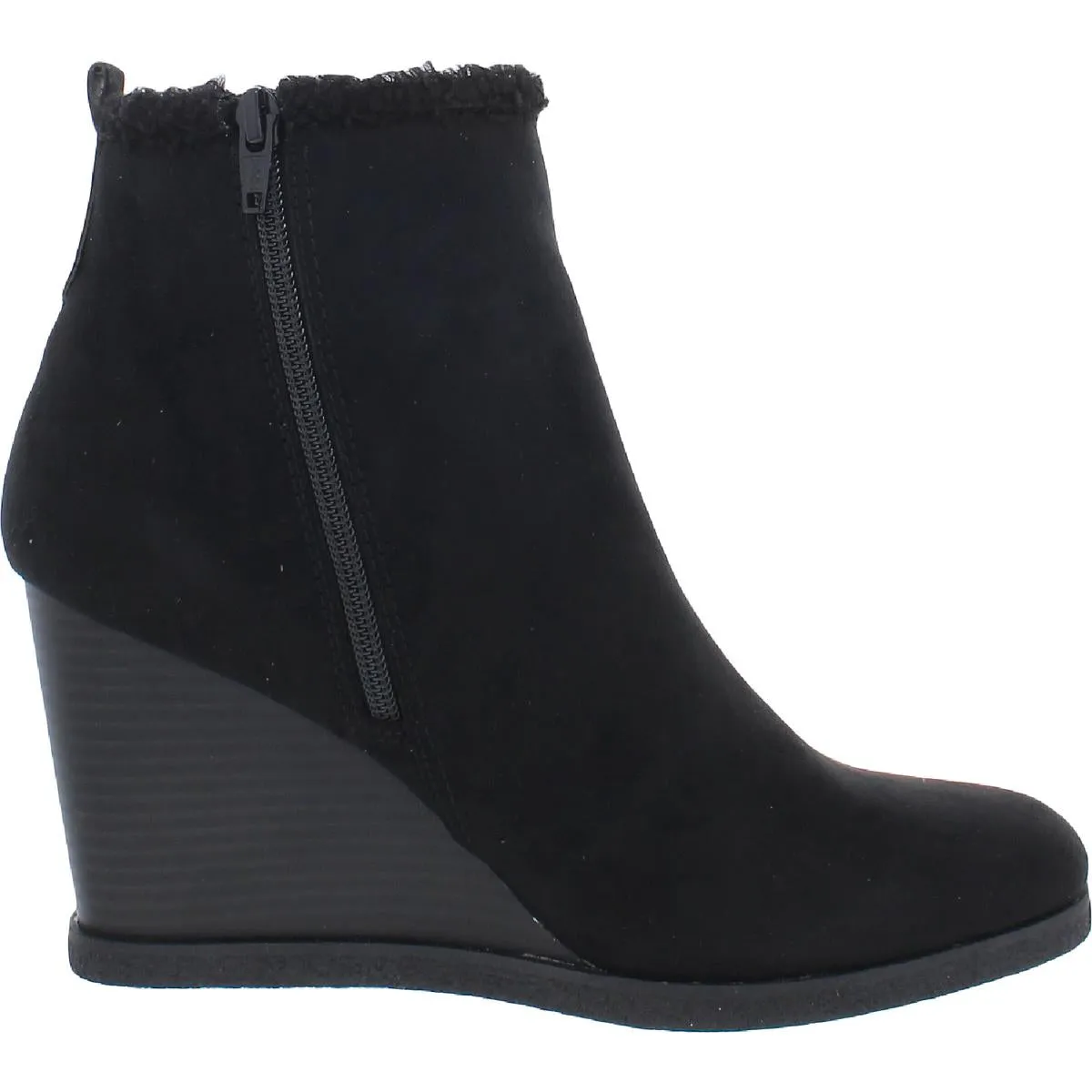 Camillia Damen Reißverschluss Plateau Keilabsatz Stiefel Ecco Schuhe
