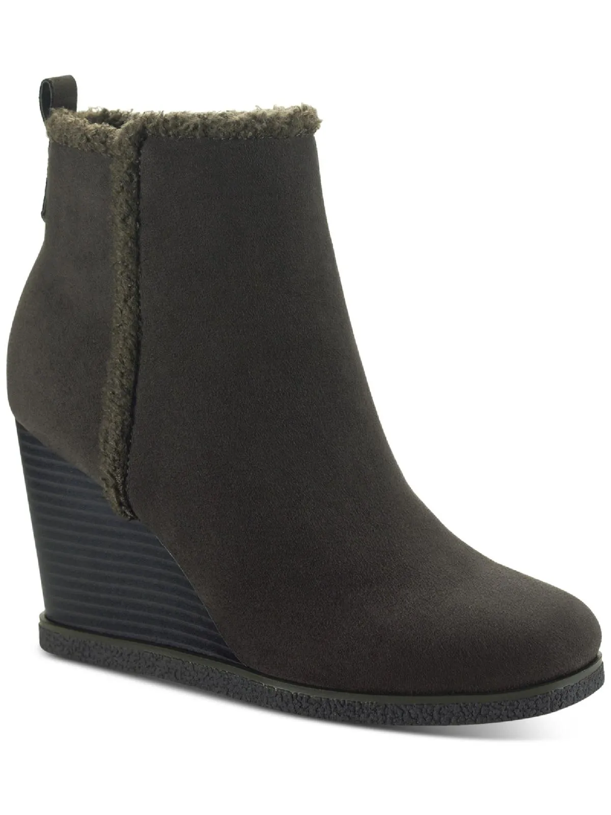 Camillia Damen Reißverschluss Plateau Keilabsatz Stiefel Ecco Schuhe