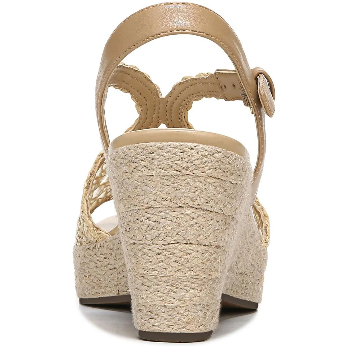 Catalina Damen Kunstleder Sandalen mit Ausschnitten und Keilabsatz ecco Schuhe