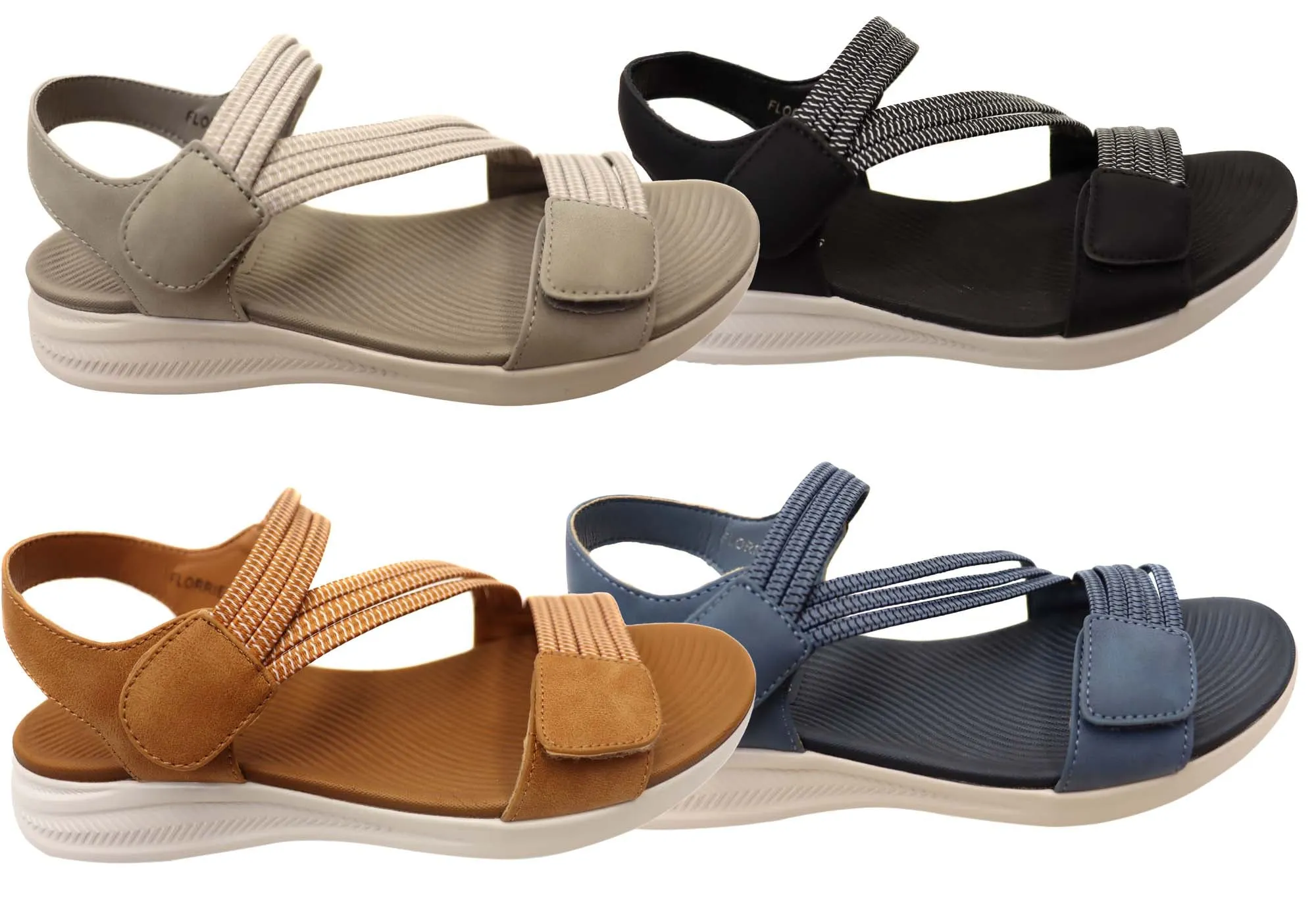 CC Resorts Florrie Damen Bequeme Sandalen CC Resorts Schuhe