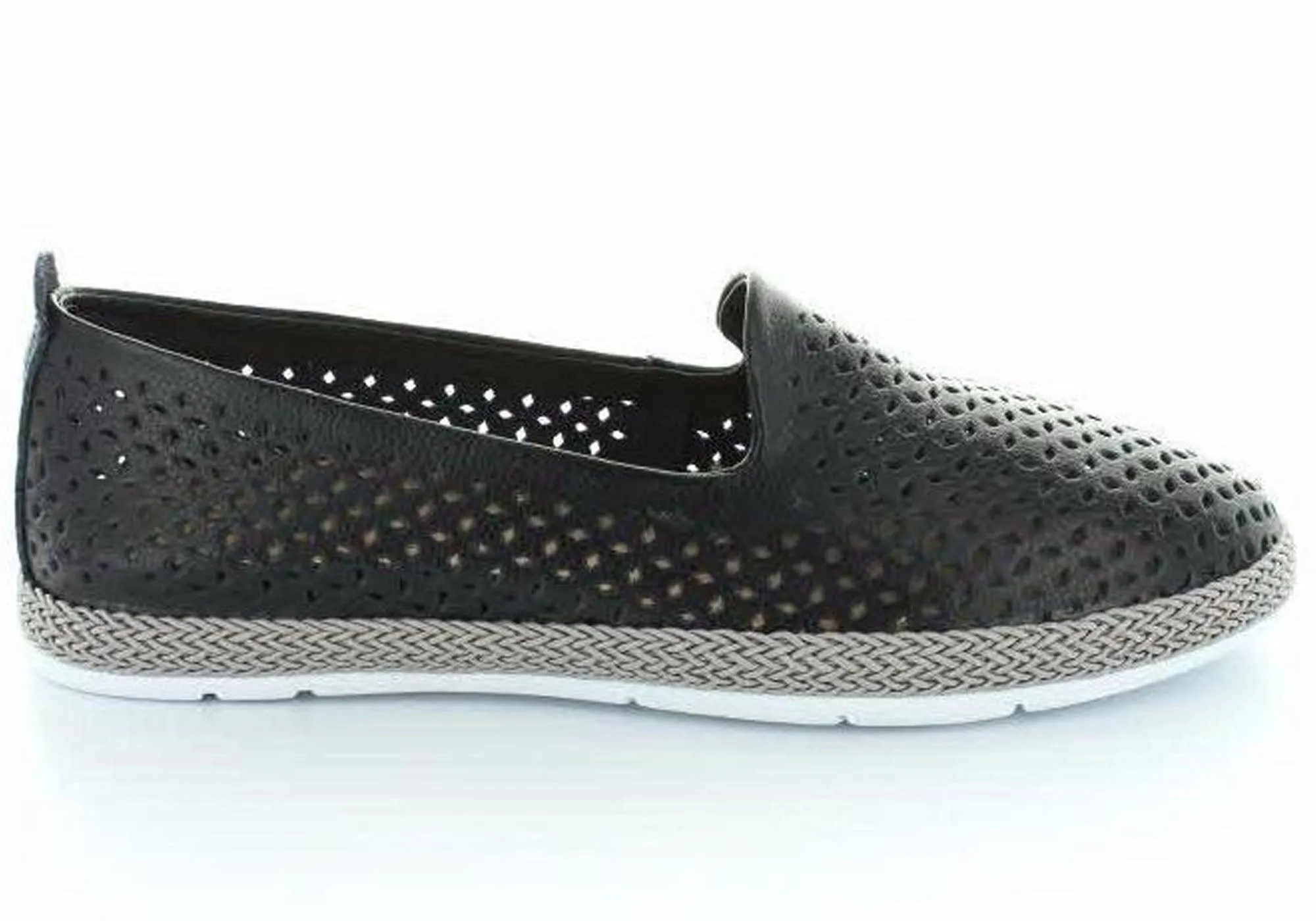 CC Resorts Remi Damen Bequeme Leder Freizeit Flats CC Resorts Schuhe