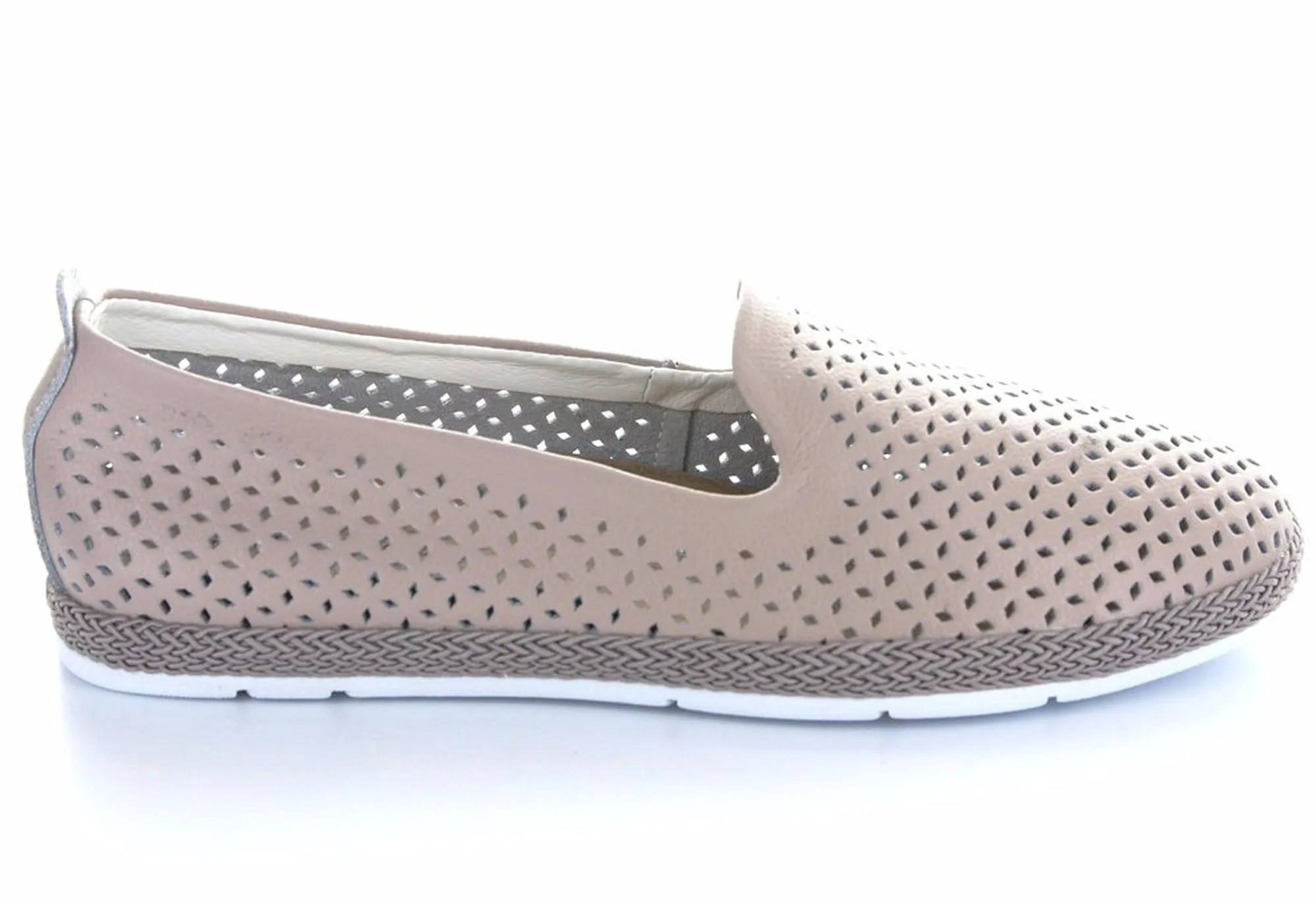 CC Resorts Remi Damen Bequeme Leder Freizeit Flats CC Resorts Schuhe