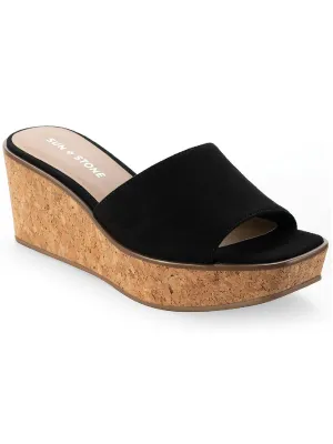 Charlottee Damen Kork Keil Sandalen ecco Schuhe