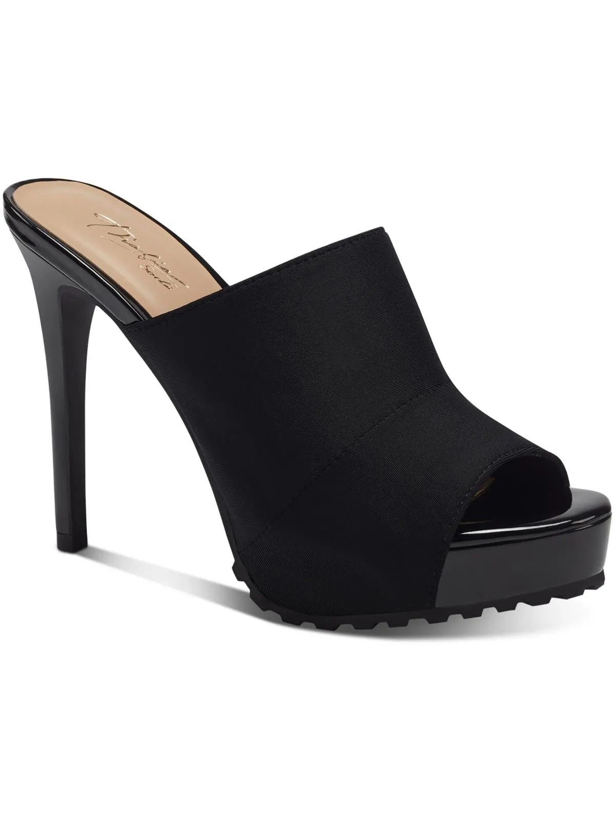 Cindie Damen Plateaus Peep-Toe Mule Sandalen ecco Schuhe