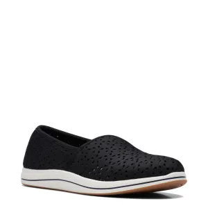 Clarks Damen Breeze Emily Perfed Slip-On in Schwarz
